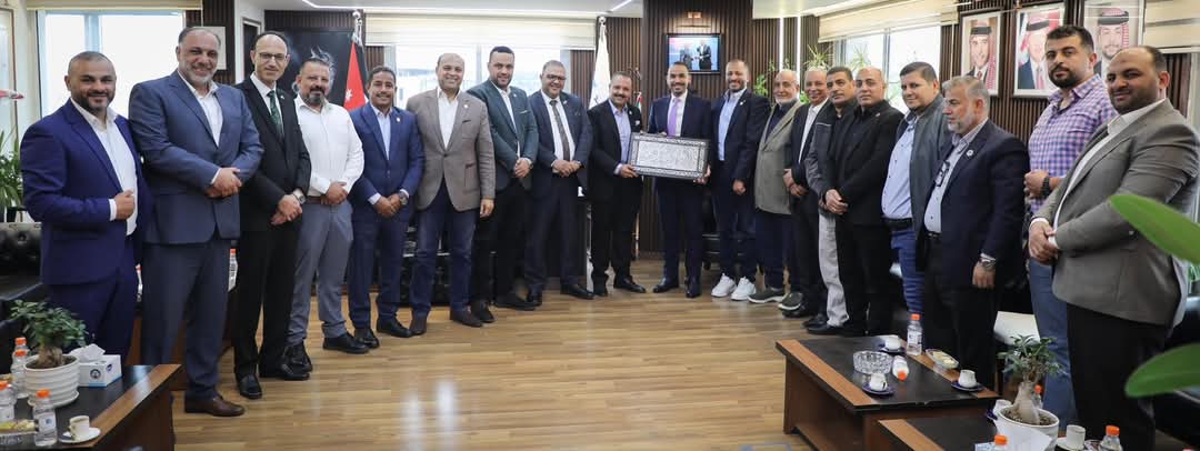 كهرباء إربد تستقبل وفد النقابة العامة للمرافق العامة في مصر
